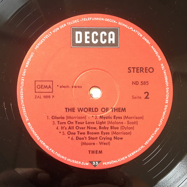 Them (3) : The World Of Them (LP, Comp, RE)