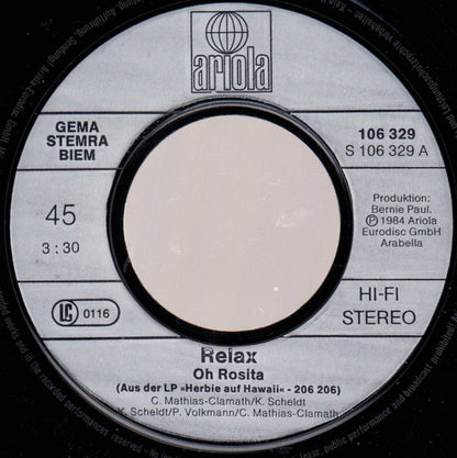 Relax (2) : Oh Rosita (7", Single)