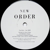 New Order : True Faith Remix (12", Single)