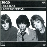 20/20 : Giving It All / Under The Freeway (7", Single)