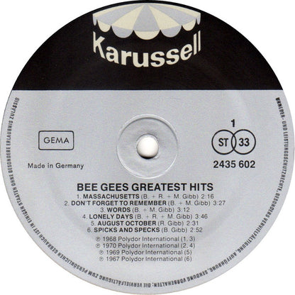 Bee Gees : Greatest Hits (LP, Comp)