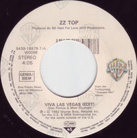 ZZ Top : Viva Las Vegas (7", Single)
