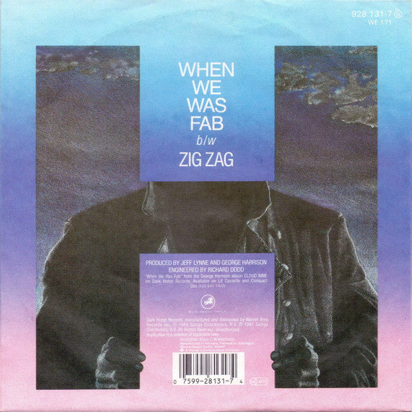 George Harrison : When We Was Fab (7", Single)