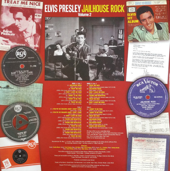 Elvis Presley : Jailhouse Rock Volume 2 (2xLP, Album, Ltd, S/Edition)