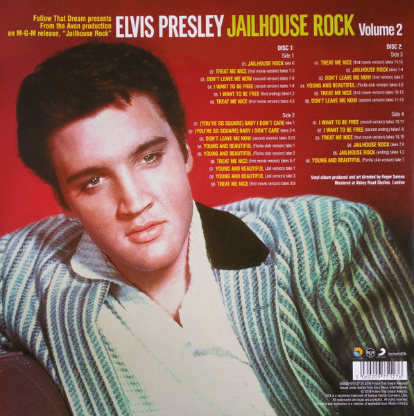 Elvis Presley : Jailhouse Rock Volume 2 (2xLP, Album, Ltd, S/Edition)