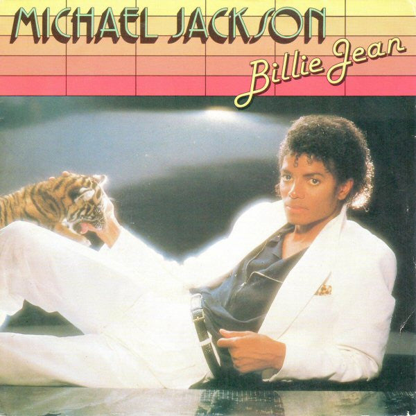Michael Jackson : Billie Jean  (7", Single, Blu)