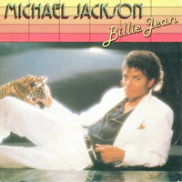 Michael Jackson : Billie Jean  (7", Single, Blu)