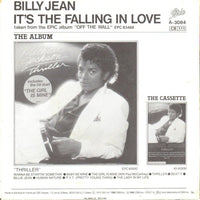 Michael Jackson : Billie Jean  (7", Single, Blu)