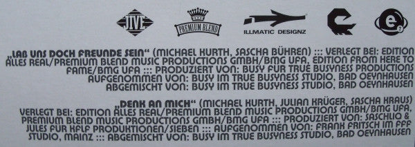 Curse (3) : Lass Uns Doch Freunde Sein / Denk An Mich (12")