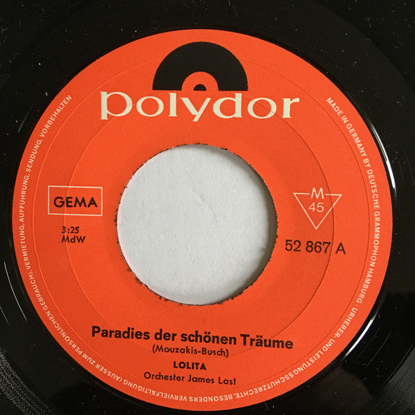 Lolita (3) : Paradies Der Schönen Träume / Wunderbar Kann Die Liebe Sein (7", Single, Mono)