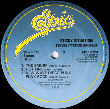 Tyrone Brunson : Sticky Situation (LP, Album)