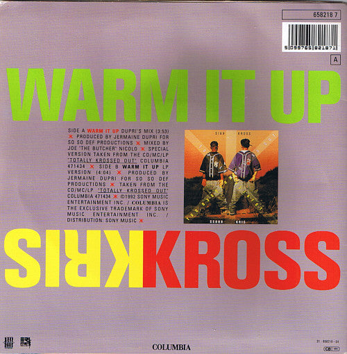 Kris Kross : Warm It Up (7", Single)