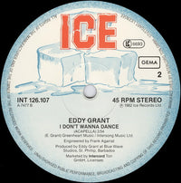 Eddy Grant : I Don't Wanna Dance (12", Maxi)