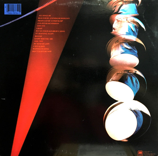 Supertramp : "...Famous Last Words..." (LP, Album, Eur)