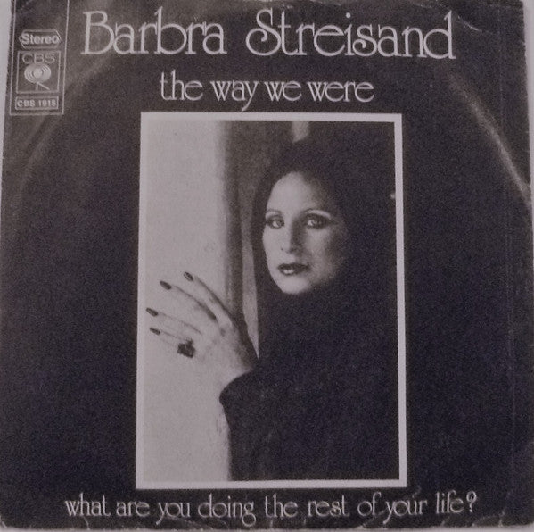 Barbra Streisand : The Way We Were (7", Single)
