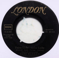 Jane Morgan : Deine Liebe - Meine Liebe / Ich Hab' Heimweh Nach Der Sonne (7", Single, Mono)