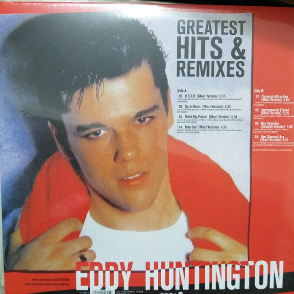Eddy Huntington : Greatest Hits & Remixes (LP, Comp)