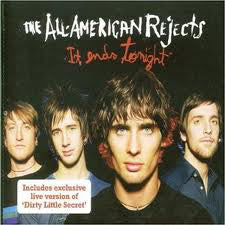 The All-American Rejects : It Ends Tonight (7", Single, Red)