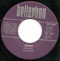 Klaus Bauer (4) : Janina (7", Single)
