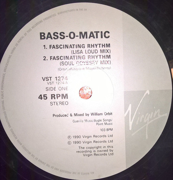 Bassomatic : Fascinating Rhythm (12")