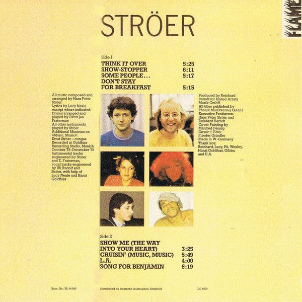 Ströer* : Ströer (LP, Album, blu)