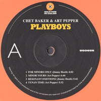 Chet Baker & Art Pepper : Playboys (LP, Album, Ltd, RE, Ora)
