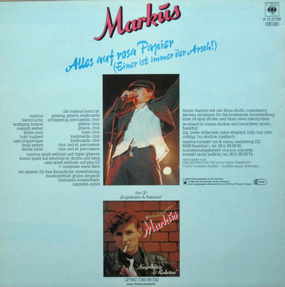 Markus (6) : Schön Sind Wir Sowieso (12", Maxi)