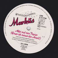 Markus (6) : Schön Sind Wir Sowieso (12", Maxi)