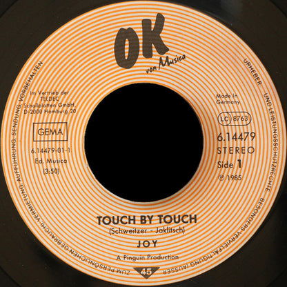 Joy (9) : Touch By Touch (7", Single)