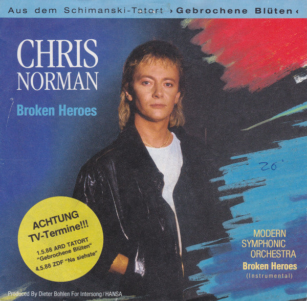 Chris Norman : Broken Heroes (7", Single)