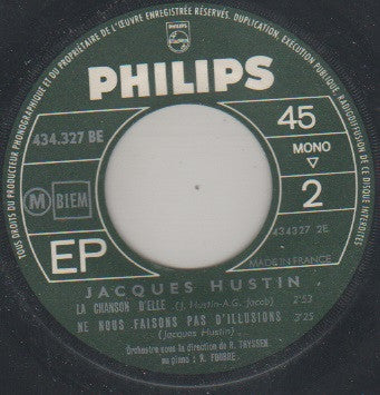 Jacques Hustin : La Gavroche (7", EP, Mono)