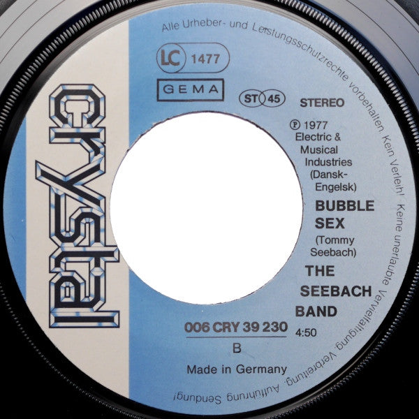 The Seebach Band : Apache (7", Single)