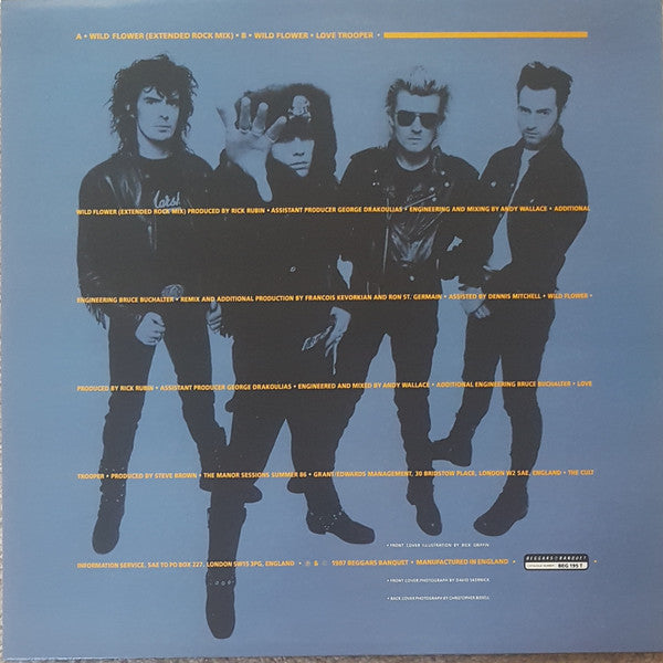 The Cult : Wild Flower (12", Single)