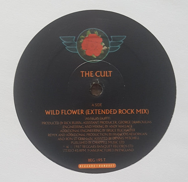 The Cult : Wild Flower (12", Single)