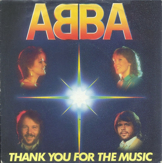 ABBA : Thank You For The Music (7", Single)