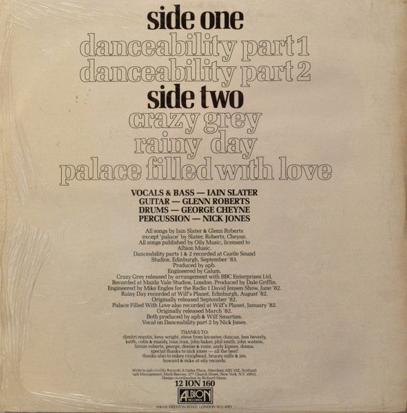Apb (2) : Danceability (12", EP)