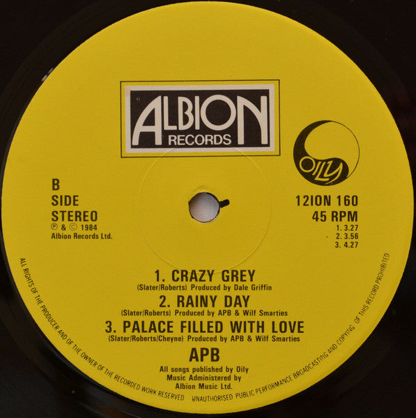 Apb (2) : Danceability (12", EP)