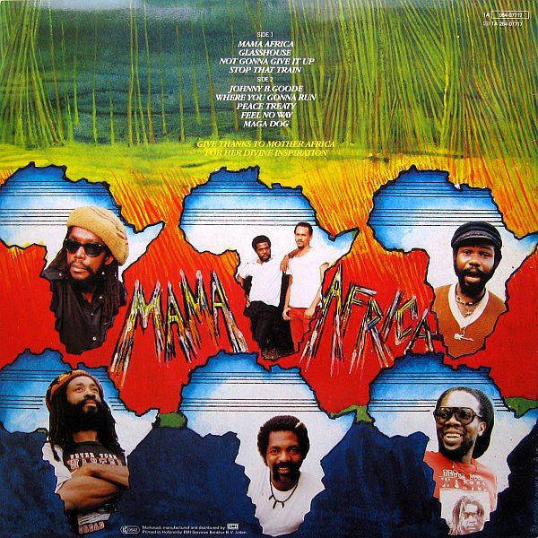 Peter Tosh : Mama Africa (LP, Album)