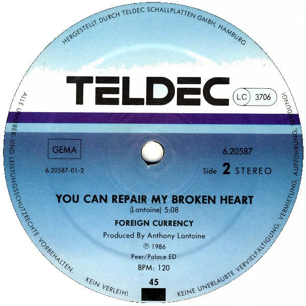 Foreign Currency : C'est La Vie (12", Maxi)