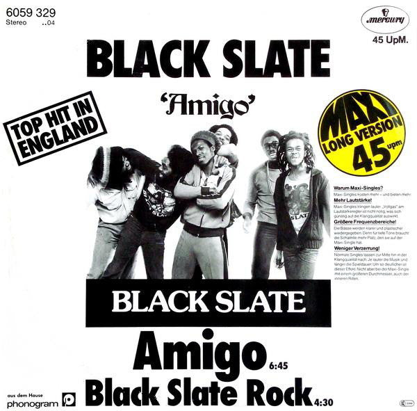 Black Slate : Amigo / Black Slate Rock (12", Maxi)
