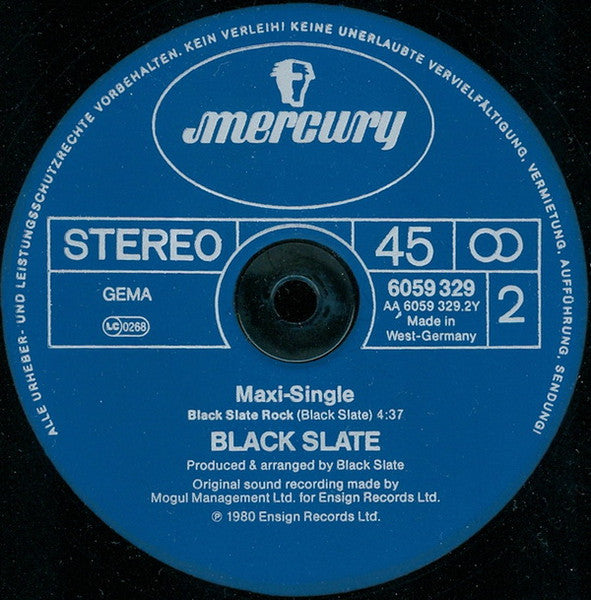 Black Slate : Amigo / Black Slate Rock (12", Maxi)