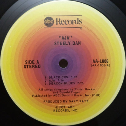 Steely Dan : Aja (LP, Album, Pit)