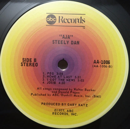 Steely Dan : Aja (LP, Album, Pit)