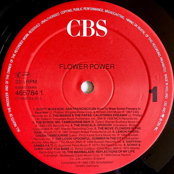 Various : Flower Power (2xLP, Comp)