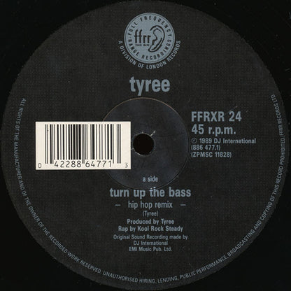 Tyree* : Turn Up The Bass (Remix) (12")