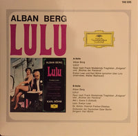 Alban Berg, Evelyn Lear, Dietrich Fischer-Dieskau, Karl Böhm (Cond.), Walter Bachauer (Interviews), Orchester Der Deutschen Oper Berlin : Lear ist Lulu (7", Single, Promo)