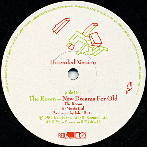The Room (3) : New Dreams For Old (Extended Version) (12")