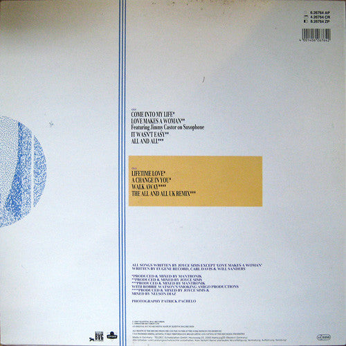 Joyce Sims : Come Into My Life (LP, Album)