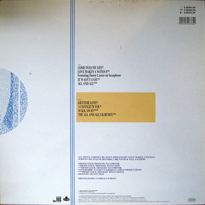 Joyce Sims : Come Into My Life (LP, Album)