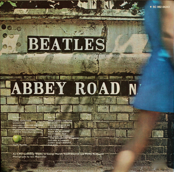 The Beatles : Abbey Road (LP, Album, RE)